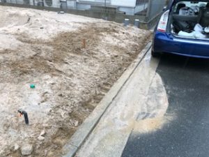 廿日市超高性能注文住宅の施工前