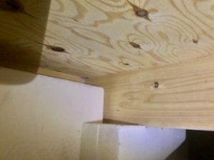 基礎内断熱の床下　シロアリチェック