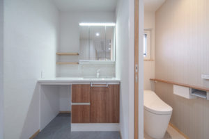 廿日市で最上級の快適性　廿日市パッシブハウス　水回り