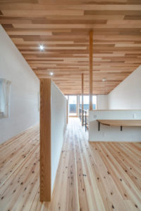 廿日市で最上級の快適性　廿日市パッシブハウス　つながりのある明るい２階