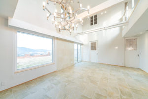 広島で最上級の快適性　こころパッシブハウス　広々リビング