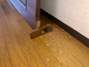 扉のメンテナンス