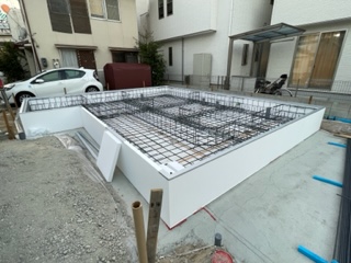 基礎外断熱 コンクリート一体打ち