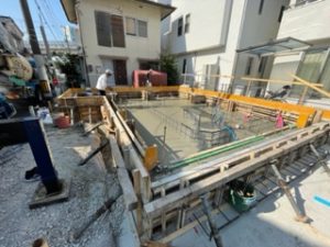 基礎外断熱　コンクリート一体打ち